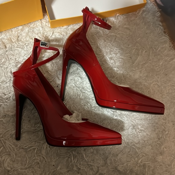 VERA CUOIO made in Italy Heels Sz 40 fits like a Sz 9 - Picture 2 of 7